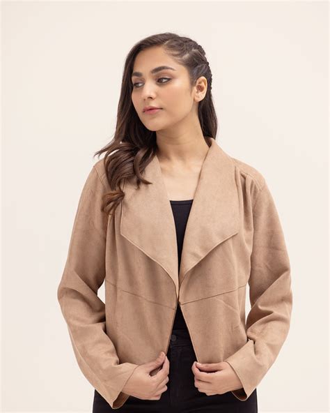 Women Suede Jacket