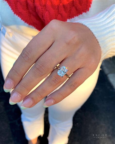 Cushion Cut Engagement Ring at Jennifer Pardue blog