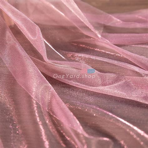 Pink Sheer Fabric