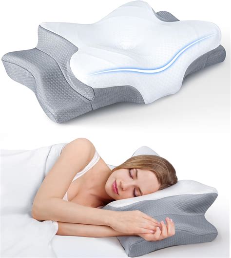 Amazon.com: SUTERA - Contour Memory Foam Pillow for Sleeping ...