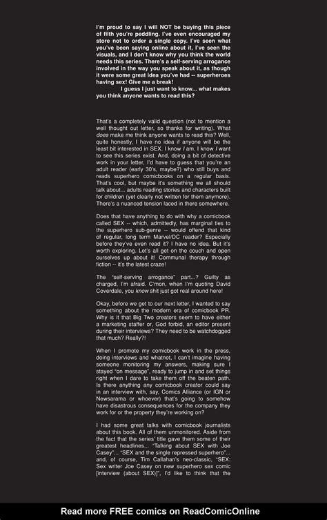 Read online Sex comic - Issue #1