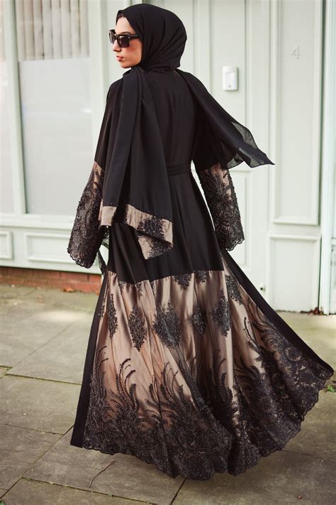 The Decadence Abaya | Abaya fashion, Abaya dress, Edgy fashion