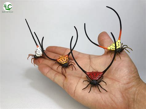 [self] Look guys, I sculpted these Orb weaver spiders. : r/spiderbro