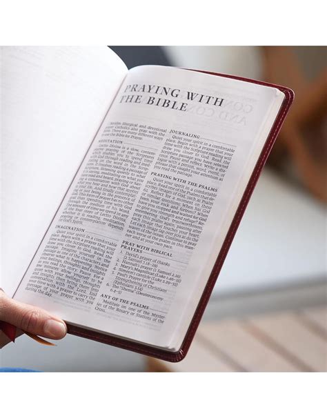 NRSV Large-Print Catholic Bible, Leathersoft Brown - Reilly's Church ...