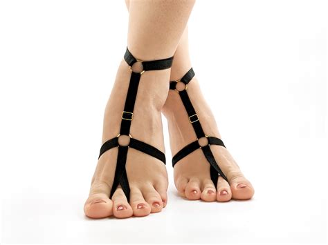 Sexy Foot Harness Lingerie Sensual Foot Fetish Accessory With Elastic ...
