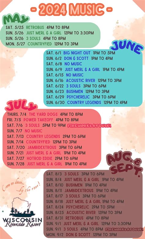 Entertainment- Wisconsin Riverside Resort | Spring Green WI Resort