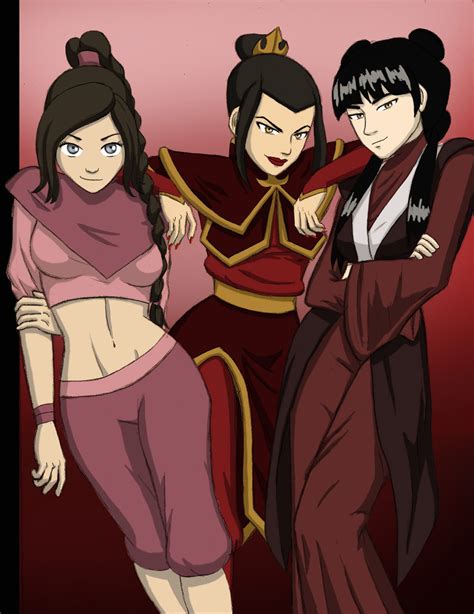 Avatar - Bad Girls | Avatar la leyenda de aang, Personajes de avatar ...