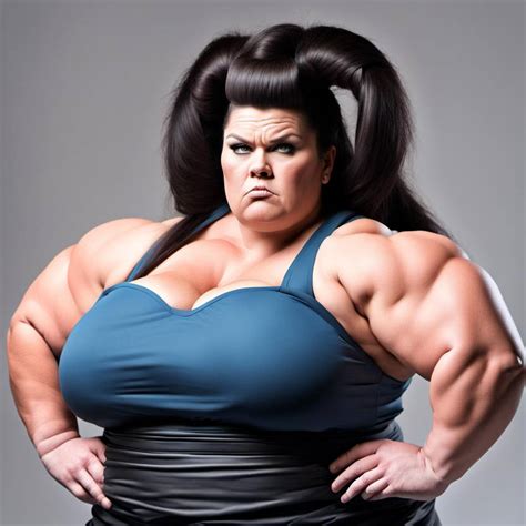Ssbbw Sumo Big Boob Big Biceps Angry Massive Muscl by Jonsey4321 on ...