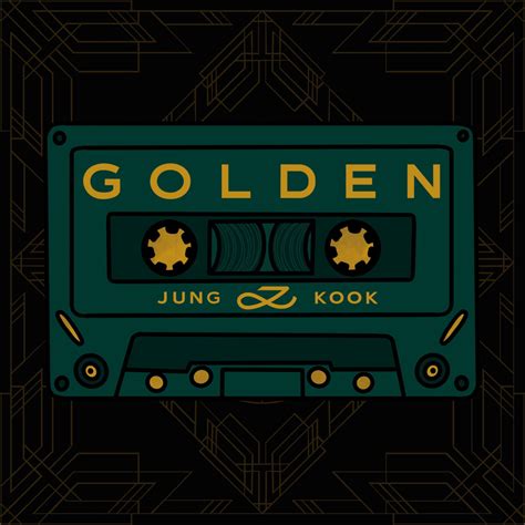Jungkook Golden Cassette Tape Sticker - BTS Solo Albums Vocal Line | Vinyl Sticker | Waterproof ...