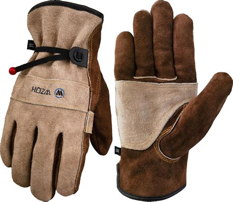 WZQH Leather Work Gloves for Men or Women. Work Glove for Gardening ...
