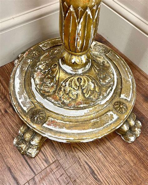 Carved Wood Antique Floor Lamps Carved Wood Grape Vine Floor Lamp