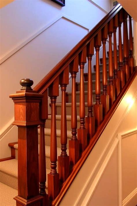30 Wood Stair Railing Ideas for Warm Architectural Detail