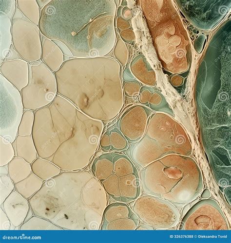 Human Skin Cells Under a Microscope Stock Photo - Image of microscopic ...