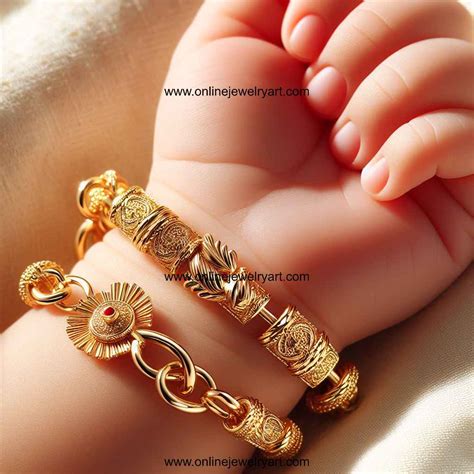 Gold Baby Bracelets