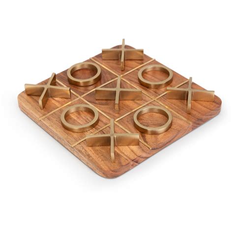 Wood & Metal Tic Tac Toe Game Bulk Buy – YB Gift Shop