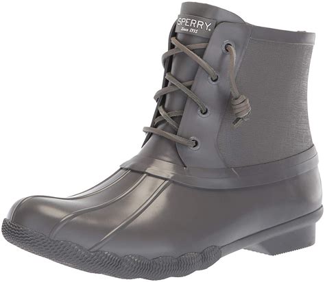 Sperry Women's Saltwater Rubber Flooded Rain Boot
