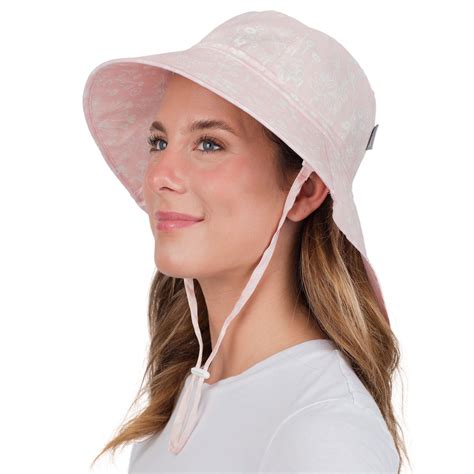 Jan & Jul UPF 50+ Women Sun-hat with Neck-Flap, Wide Brim and ...