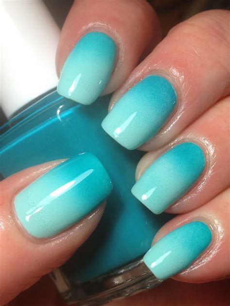 Sea Green Ombre Nails at Guillermo Wilbur blog