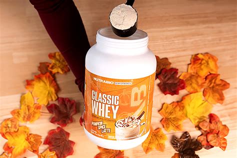 NutraBio's Pumpkin Spice Latte Classic Whey returns for fall