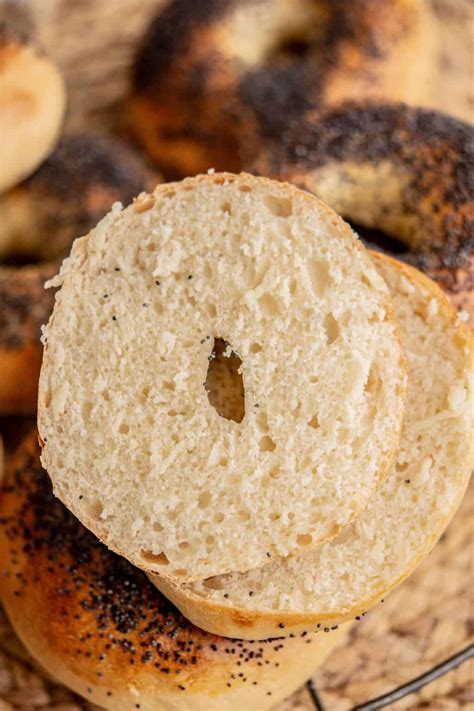 Poppy Seed Bagels - Basil and Bite