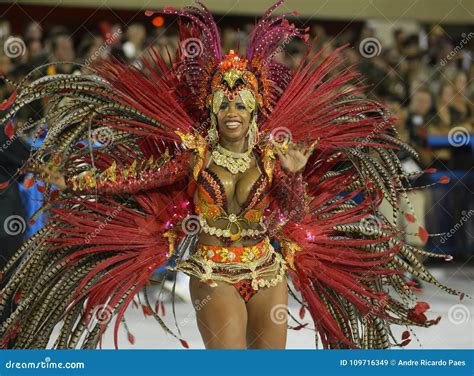 Carnaval Samba Dancer Brazil Editorial Stock Image - Image of samba ...