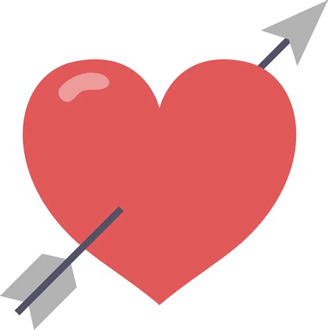 heart with arrow 23985715 PNG