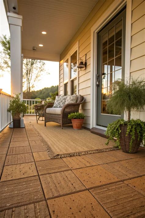 18+ Inspiring Back Porch Flooring Ideas - Oh Loft