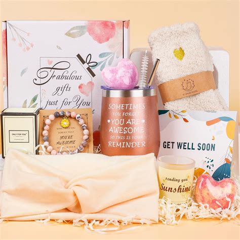 Amazon.com: Get-Well Soon Gift Baskets for Women - Thoughtful Comfort ...