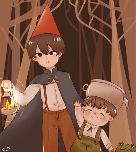 Over the garden wall fanart wirt and greg