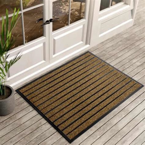 ubdyo Extra Large Durable Door Mat - Outdoor Dirt Trapping Welcome Mats ...