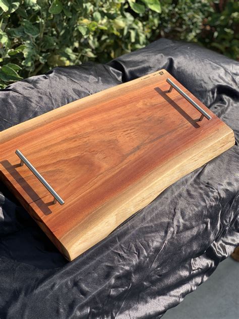 Wooden Charcuterie Board with Handles