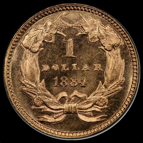1884 $1 Gold Dollar Type 3 PCGS MS65 (CAC) | Legend Numismatics