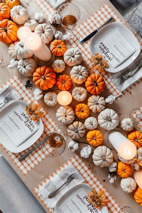 35 Gorgeous Thanksgiving Table Decorations & Easy Centerpiece Ideas - A ...