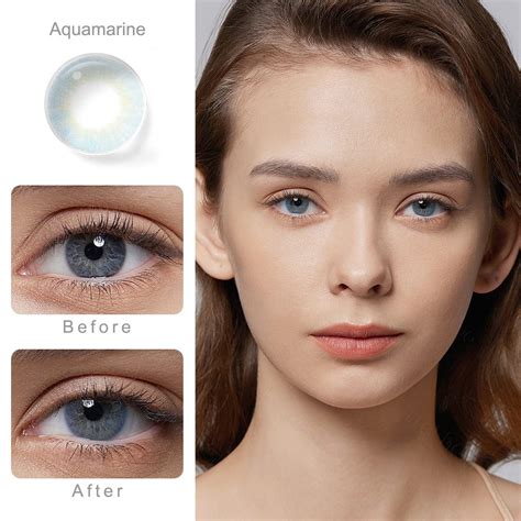 Aquamarine Eye Contacts