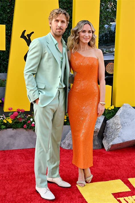 Ryan Gosling et Emily Blunt ont enflammé le tapis rouge de The Fall Guy ...