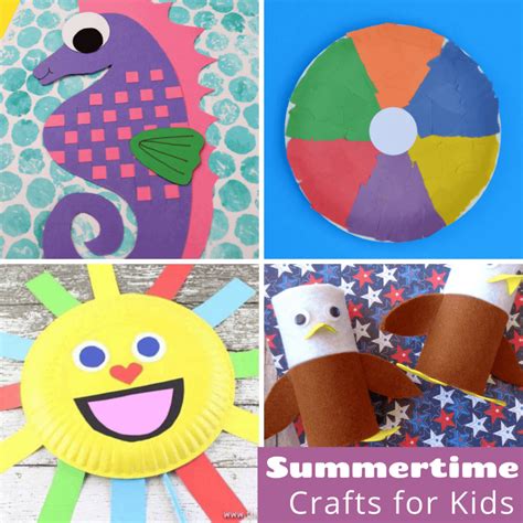 25 Spectacular Summer Themed Crafts for Preschoolers