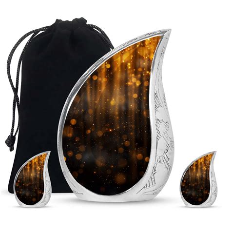 SUBSH Twilight Forest Cremation Urns - Urn For Ashes For Women - Cremation Urns For Human Ashes ...