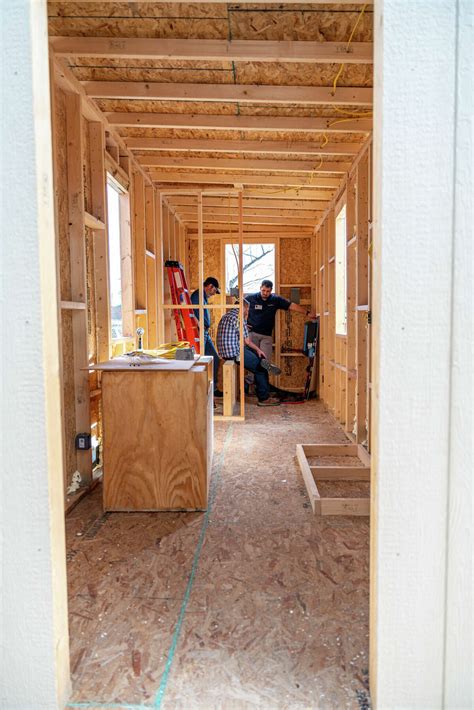 Spring high school program teaches students how to build a tiny home