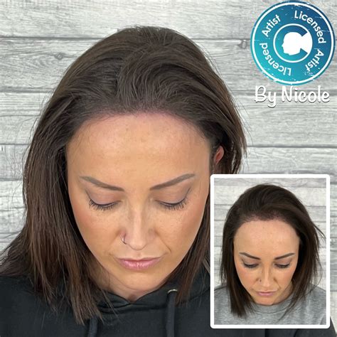 Hairline Tattoos for Women