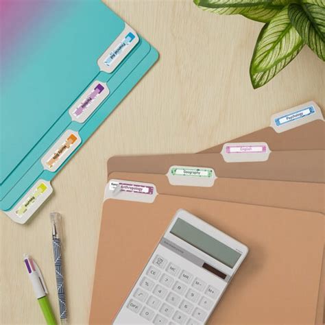 Etiquetas Identificación Avery 1.69x8.73 cm | Papel Blanco 1500 Unds ...