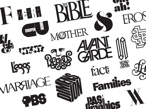 Herb Lubalin Logo Timeline on SVA Portfolios Drop Cap Typography, Typography Hand Drawn ...