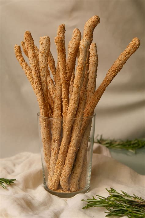 Gluten-Free Sesame Sourdough Grissini - Bloomcooking