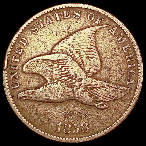 1858 Flying Eagle Cent LIGHTLY CIRCULATED