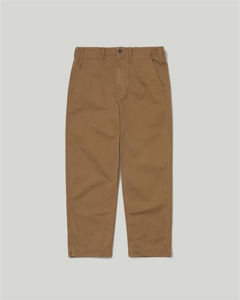 Washed Chino Pant Brown – ( K h a k i s )