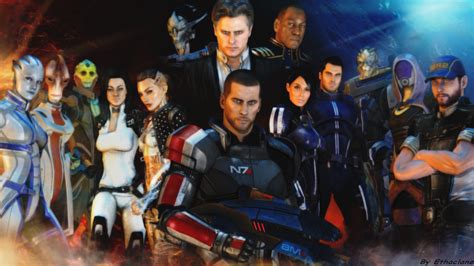 Mass effect wallpaper by ethaclane on DeviantArt