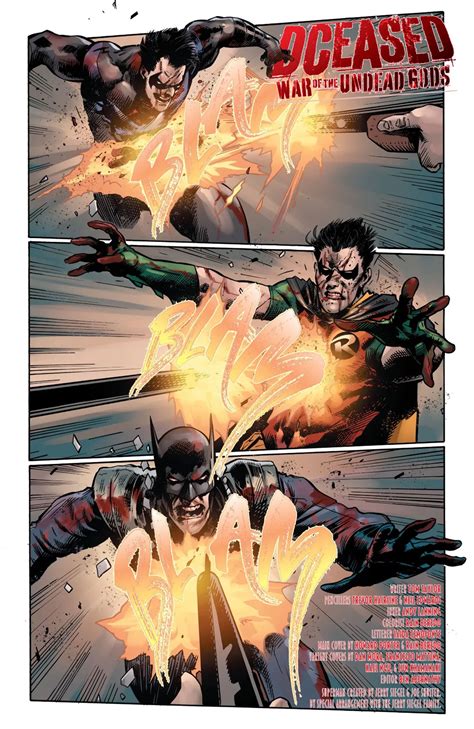 DCEased: War of the Undead Gods #4 - 5-Page Preview and Covers released by DC Comics