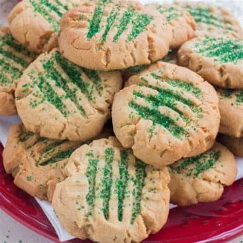 Peanut Butter Christmas Sugar Cookies - Easy Family Recipe!
