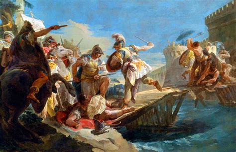 Horatius Cocles Defending the Bridge | American painting, Baroque ...