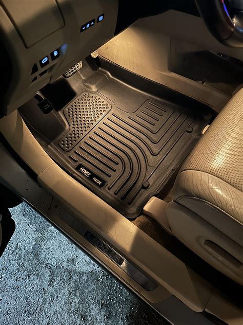 Husky floor liners are a must in Alaska! : r/Lexus