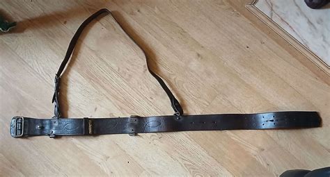 World War One/Two Officers Sam Brown Belt in Belts